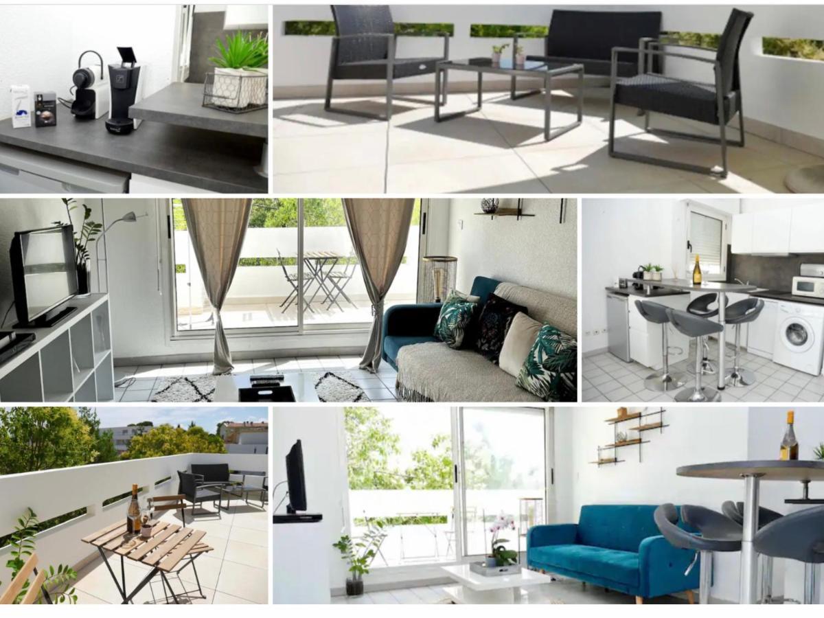 Appartement Terrasse Panoramique Hopitaux Et Facultes Μονπελιέ Εξωτερικό φωτογραφία